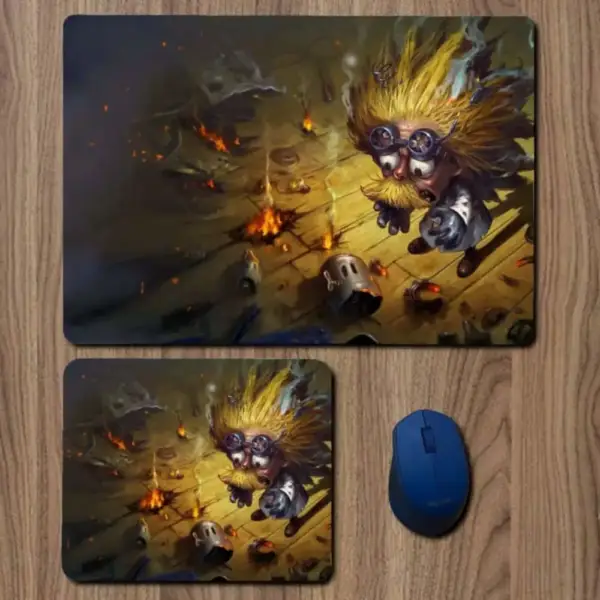 Heimerdinger League of Legends Mouse Pad, ‎Heimerdinger LoL Game Large Mousepad for Gamers