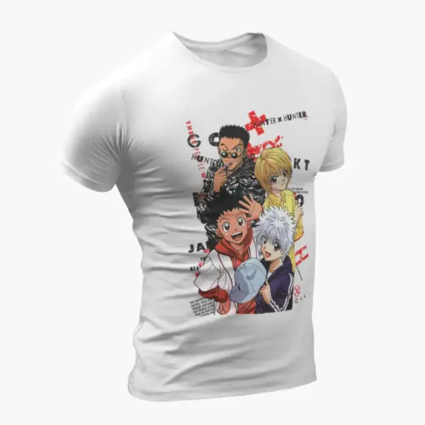Hunter X Hunter T-Shirt, Hunter X Hunter Artwork White T-Shirt