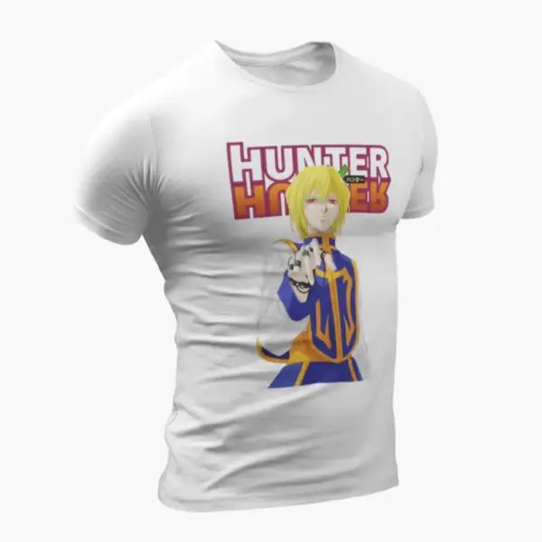 Hunter X Hunter T-Shirt, Hunter X Hunter Kurapika White T-Shirt