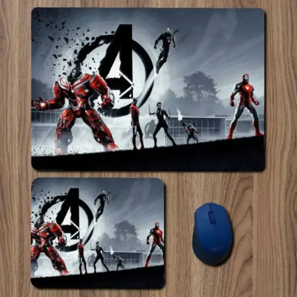 Iron Man Avengers Endgame Mouse Pad, ‎Iron Man Avengers Endgame Movie Large Mousepad for Gamers