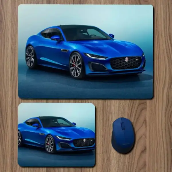 Jaguar Mouse Pad, ‎Jaguar F Type R Coupe Large Mousepad for Gamers