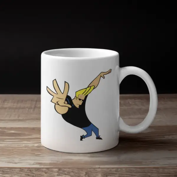 Johnny Bravo Mug, Johnny Bravo Coffee Mug