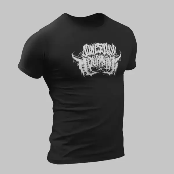 Jonestown Mourning T-Shirt, Jonestown Mourning Logo Black T-Shirt