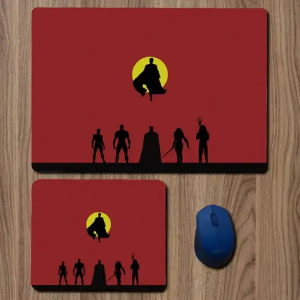 Justice League Mouse Pad, Justice League Movie Large Mousepad for Gamers