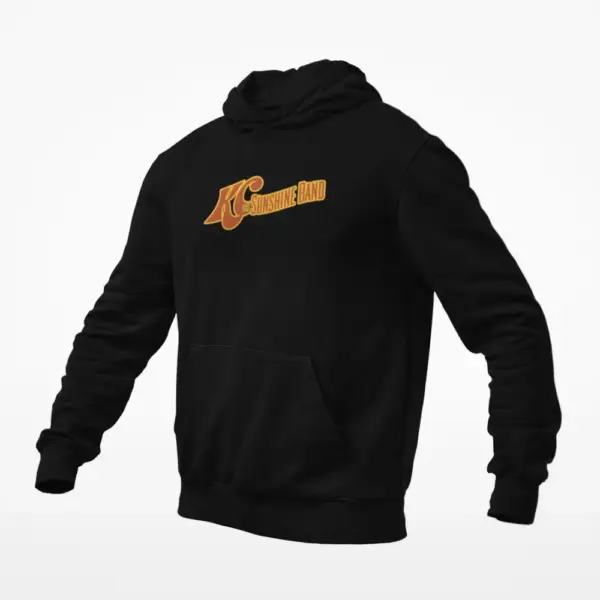 KC And The Sunshine Hoodie, KC And The Sunshine Logo Black  Hoodie