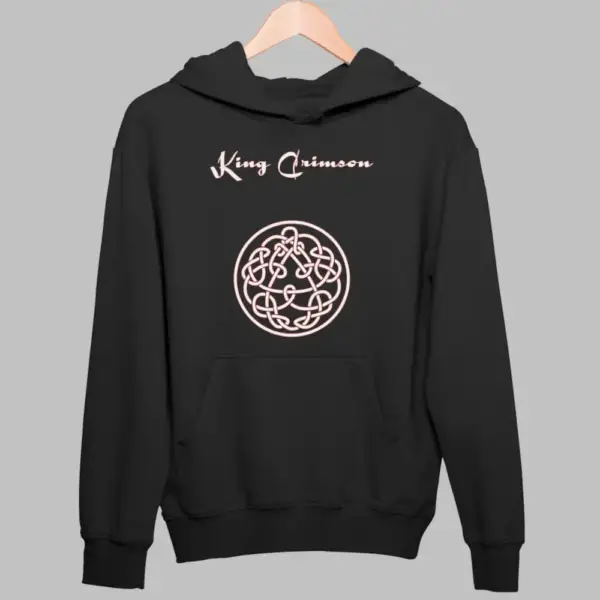 King Crimson Hoodie, King Crimson Discipline Black Hoodie