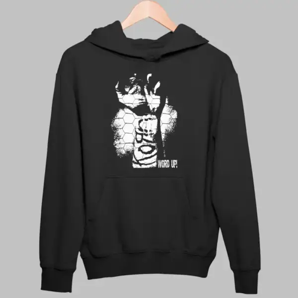 Korn Hoodie, Korn Word Up Black Sweatshirt