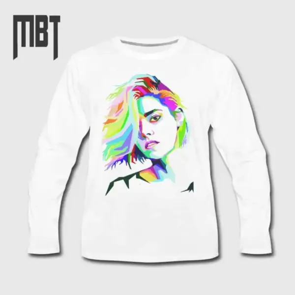 Kristen Stewart Long Sleeve T-Shirt, Kristen Stewart Long Sleeve Sweatshirt