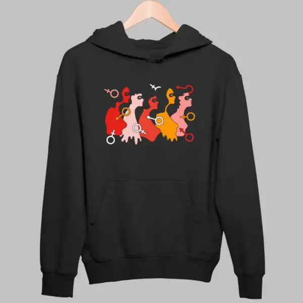 Lgbt Hoodie, Sexual Identity Black Sweatshirt