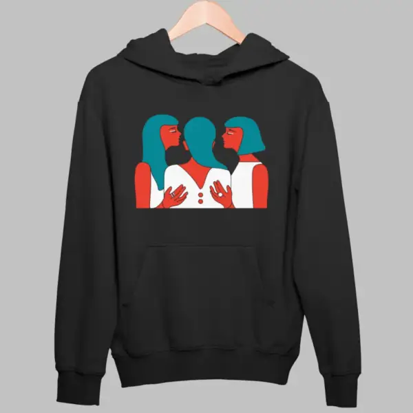 Lgbt Hoodie, Sexual Identity Black Sweatshirt