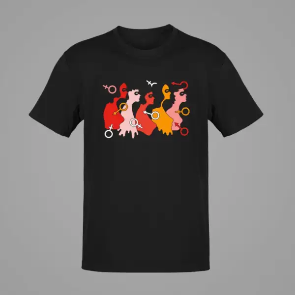 Lgbt T-Shirt, Sexual Identity Black T-Shirt