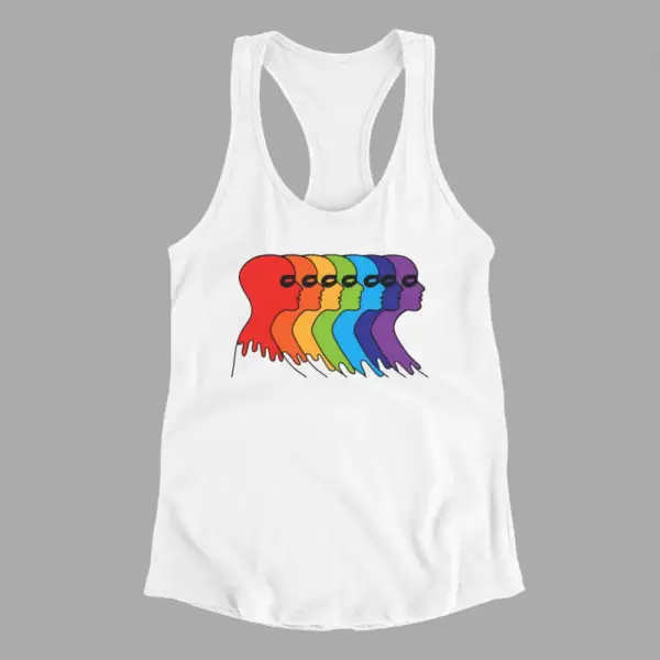 Lgbt Tank Top, Sexual Identity White Athlete