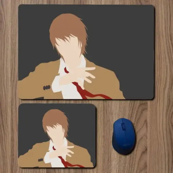 Light Yagami Death Note Mouse Pad, Light Yagami Death Note Anime Large Mousepad for Gamers