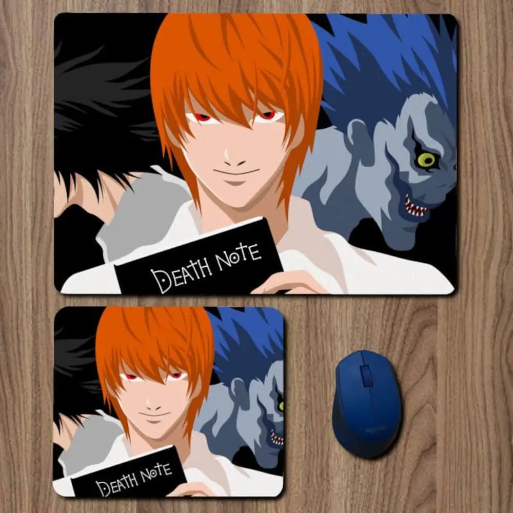 Light Yagami Death Note Mouse Pad, Light Yagami Death Note Anime Large Mousepad for Gamers