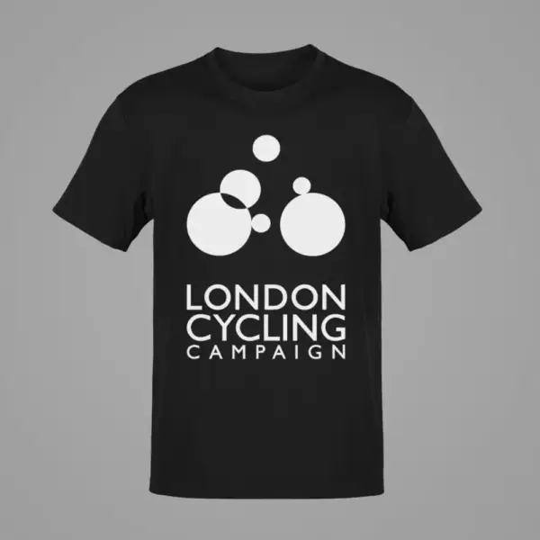 London Cycling Campain T-Shirt, London Cycling Campain Black T-Shirt