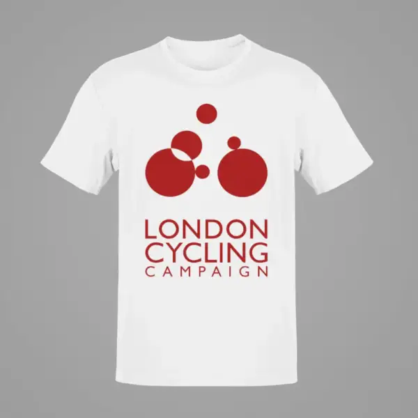 London Cycling Campain T-Shirt, London Cycling Campain White T-Shirt