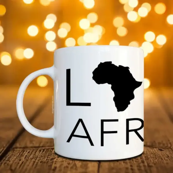 Love Africa Mug, Love Africa Coffee Mug