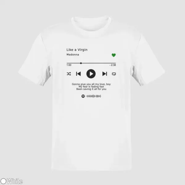 Madonna Like A Virgin T-Shirt - Image 14