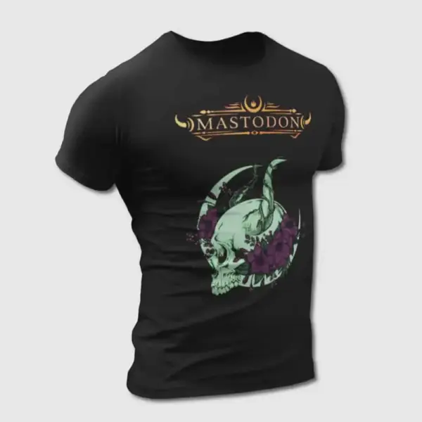 Mastodon T-Shirt, Mastodon Artwork Tee-Shirt