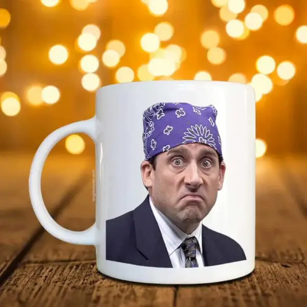 Michael Scott Mug, Prison Mike Coffee Mug