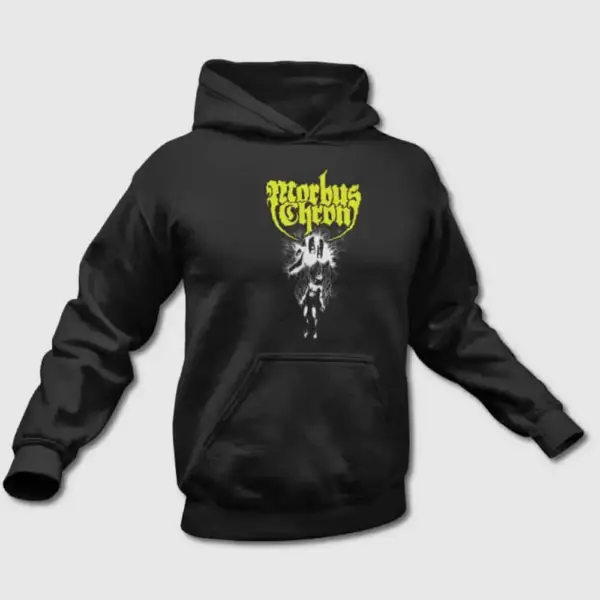 Morbus Chron Hoodie, Morbus Chron Logo Artwork Hooded Sweatshirt