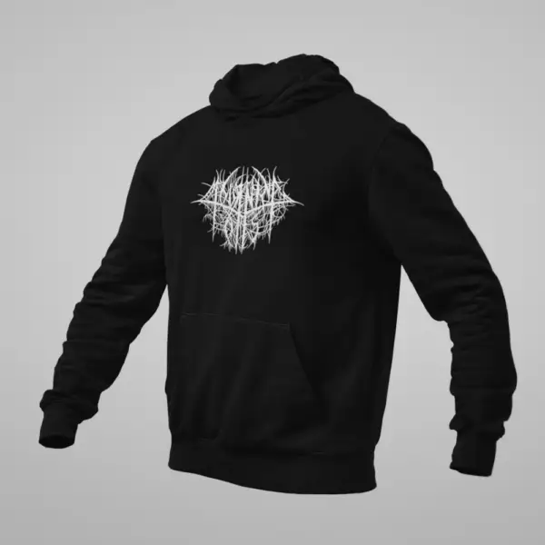 Mourning Forest Hoodie, Mourning Forest Logo Black Sweatshirt