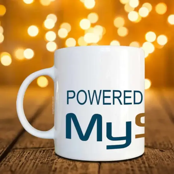 MySQL Mug, Powered by MySQL Coffee Mug