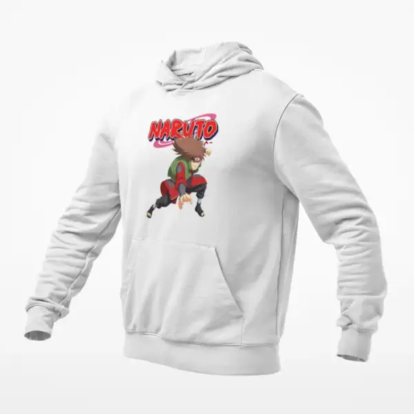 Akimichi Choji White Hoodie