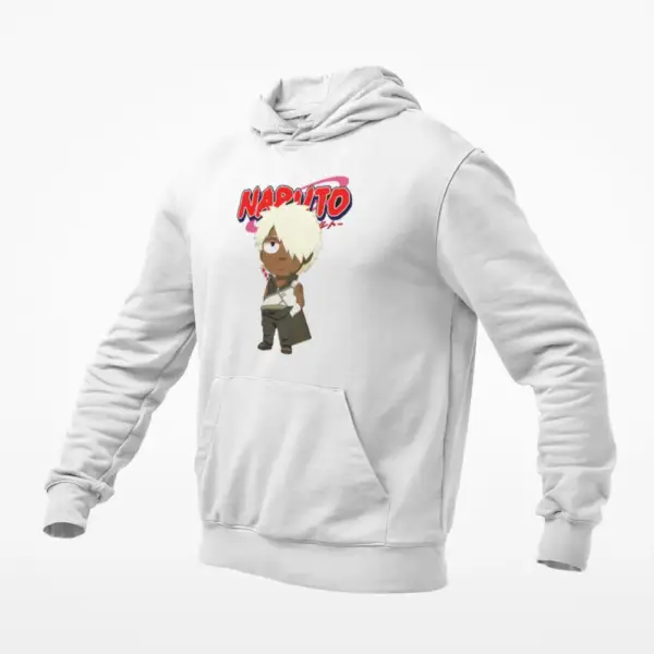 Chibi Darui White Hoodie