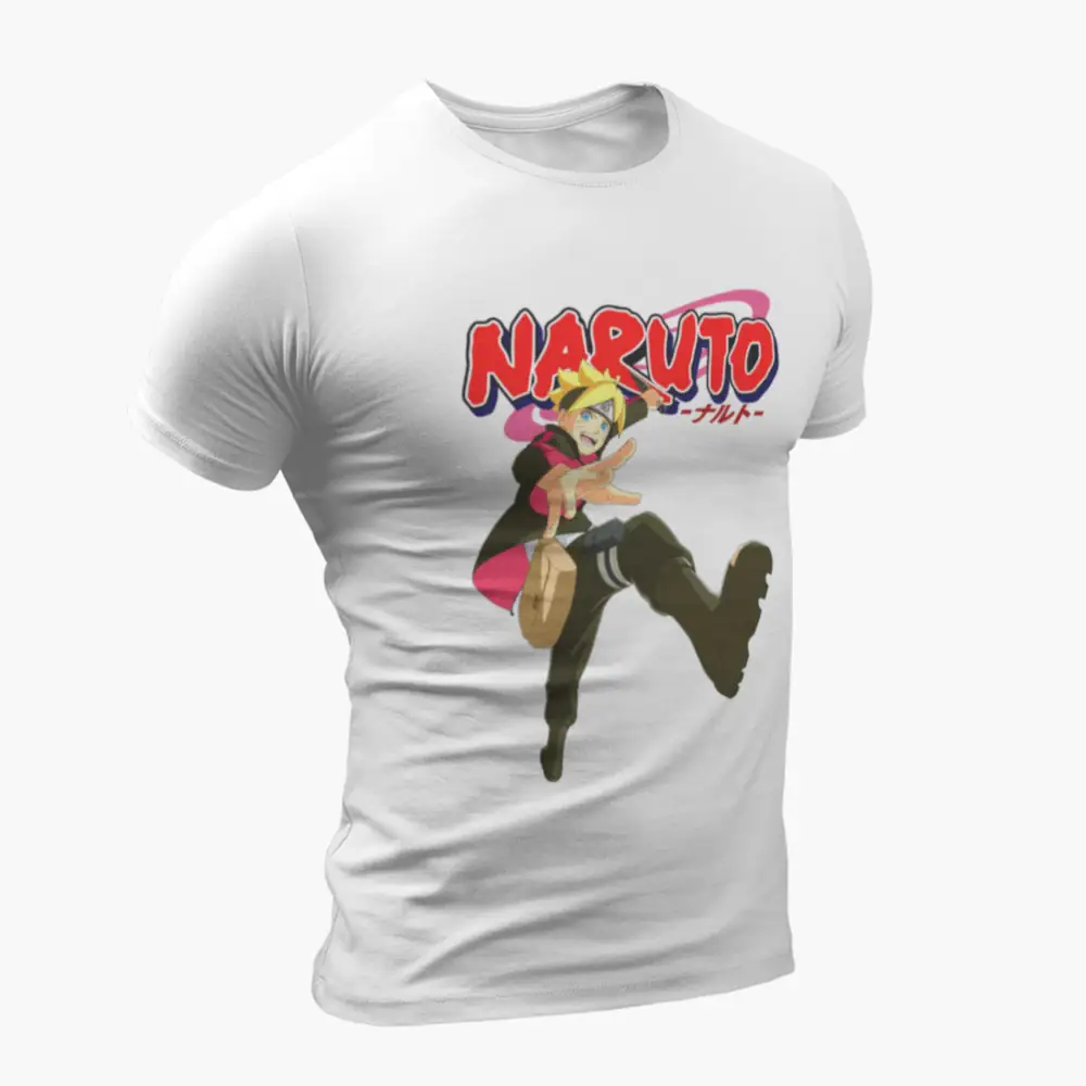 Boruto Uzumaki White T-Shirt