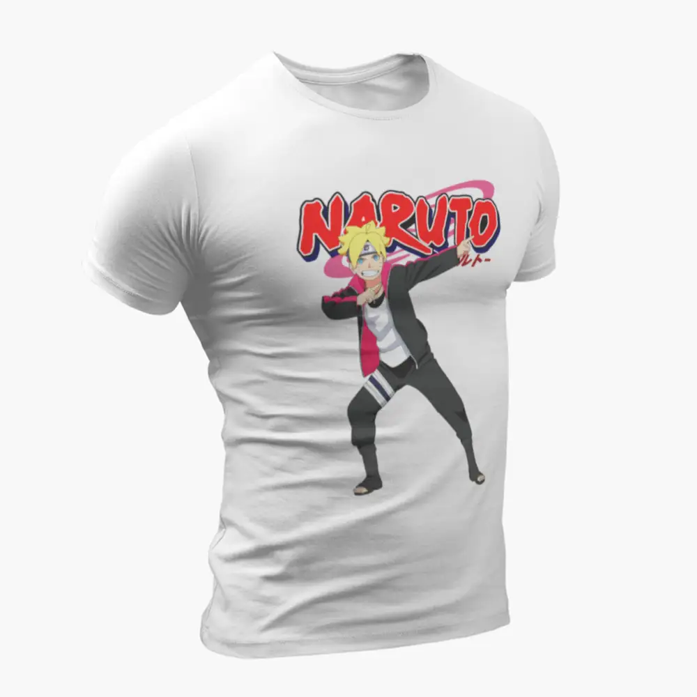 Boruto Uzumaki White T-Shirt