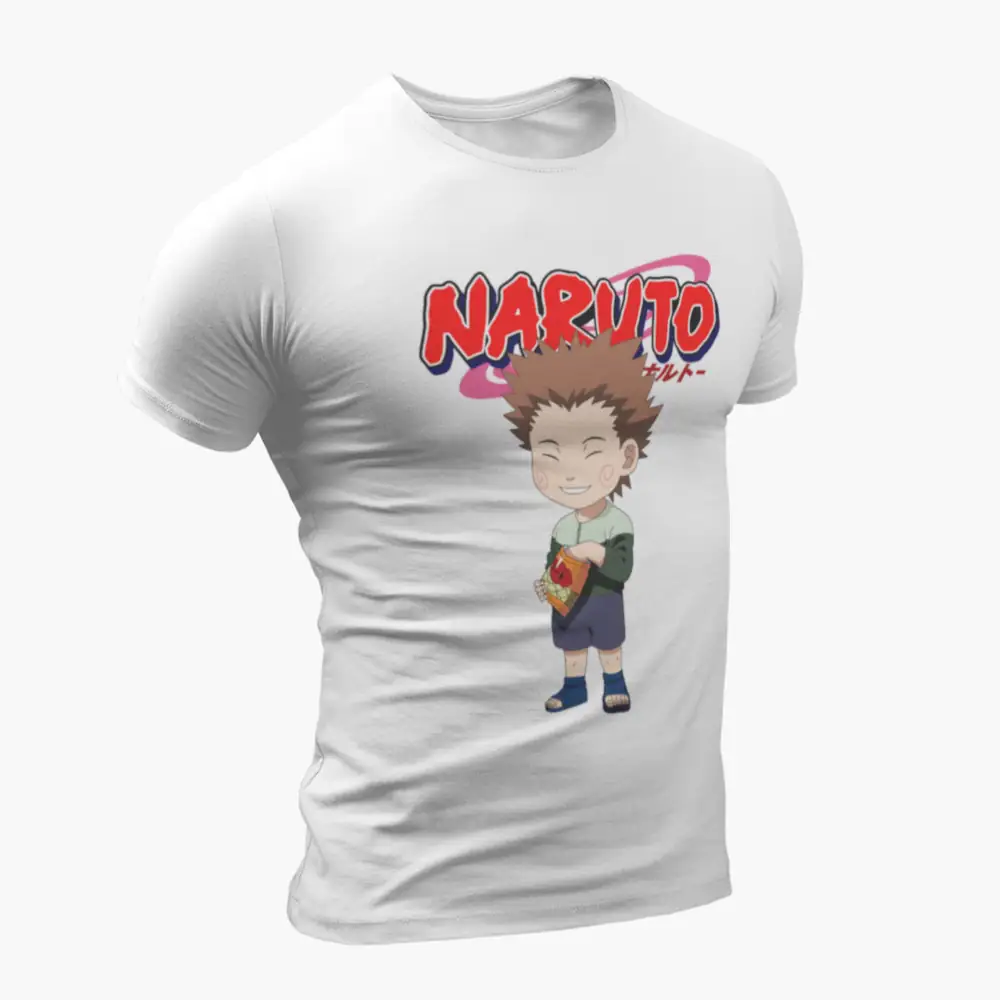 Chibi Choji White T-Shirt