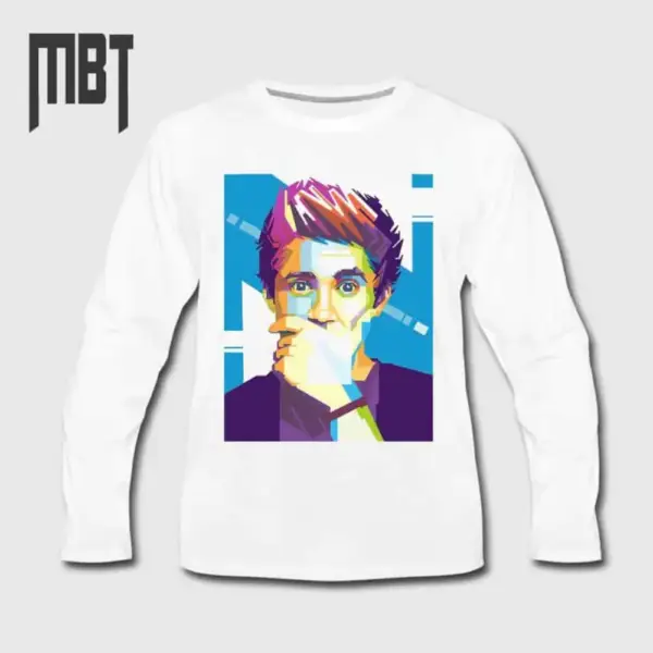 Niall Horan Long Sleeve T-Shirt, Niall Horan Long Sleeve Tee-Shirt #1