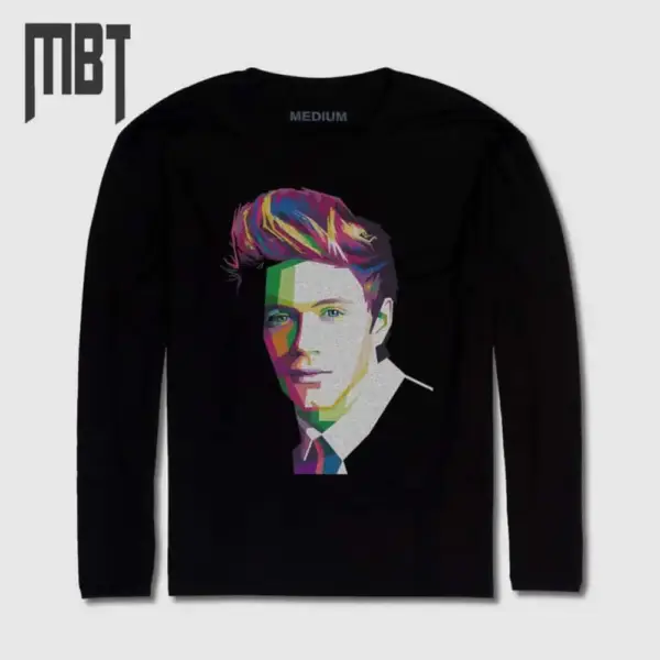 Niall Horan Long Sleeve T-Shirt, Niall Horan Long Sleeve Tee-Shirt #2