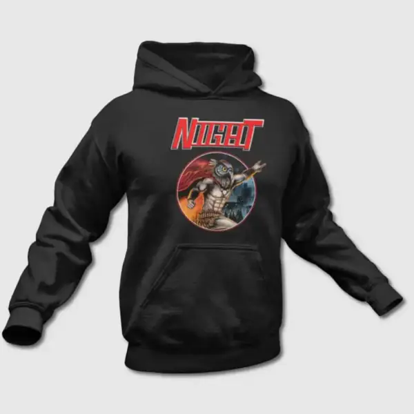 Night Hoodie, Night Logo Hooded Sweatshirt