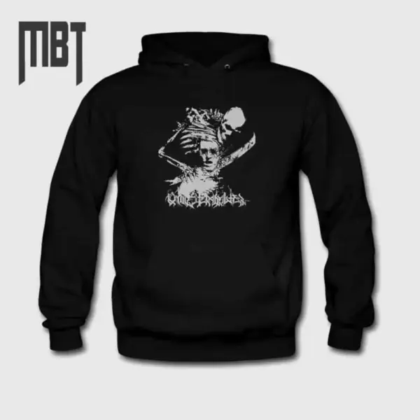 Odiusembowel Hoodie, Odiusembowel Mephitic Sermon Cover Hooded Sweatshirt