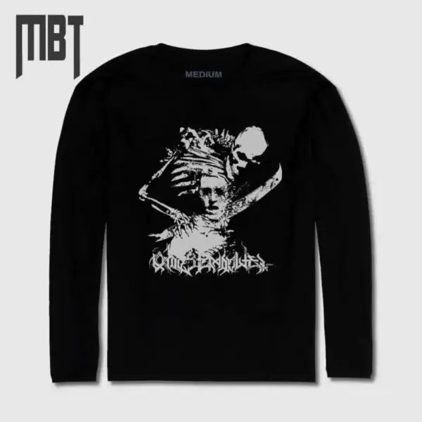 Odiusembowel Long Sleeve T-Shirt, Odiusembowel Mephitic Sermon Cover Long Sleeve Tee-Shirt