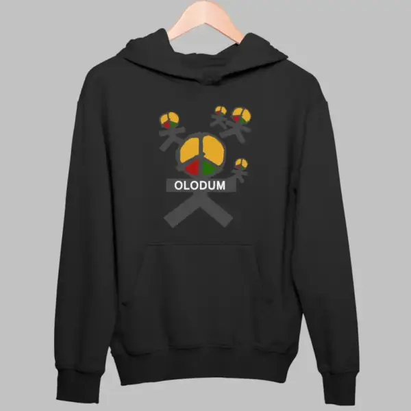 Olodum Hoodie, Olodum Logo Black Hoodie