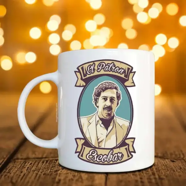 Pablo Escobar Mug, Pablo Escobar Narcos Coffee Mug