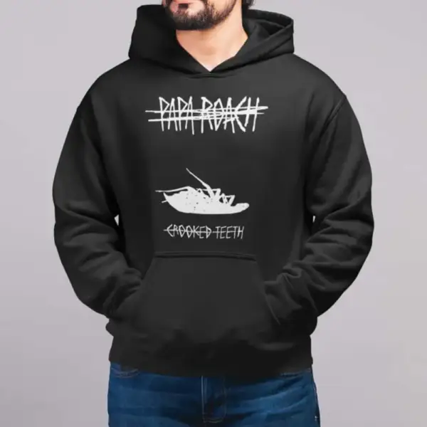 Papa Roach Crooked Teeth Hoodie, Metal Merch