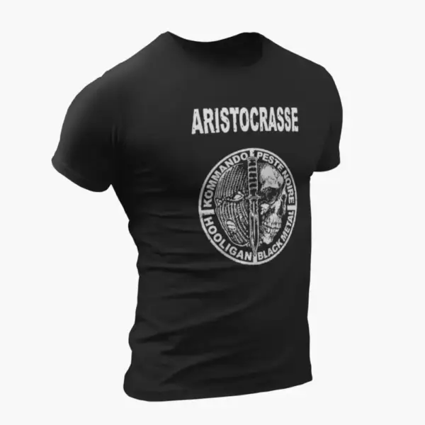 Peste Noire T-Shirt, Peste Noire Aristocrasse Black T-Shirt, Black Metal Merchandise