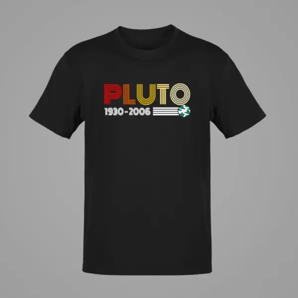 Pluto T-Shirt, Pluto 1930 2006 Black T-Shirt