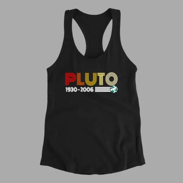 Pluto Tank Top, Pluto 1930 2006 Black Athlete