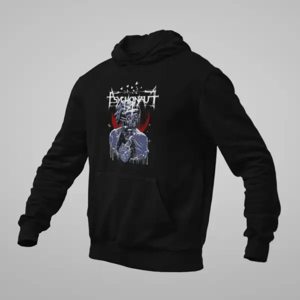 Psychonaut 4 Hoodie, Psychonaut 4 Artwork Black Sweatshirt