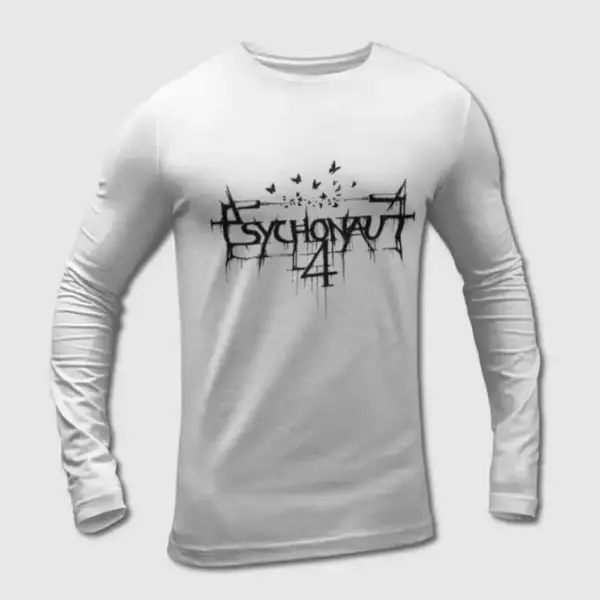 Psychonaut 4 Long Sleeve T-Shirt, Psychonaut 4 Logo Long Sleeve  Tee-Shirt