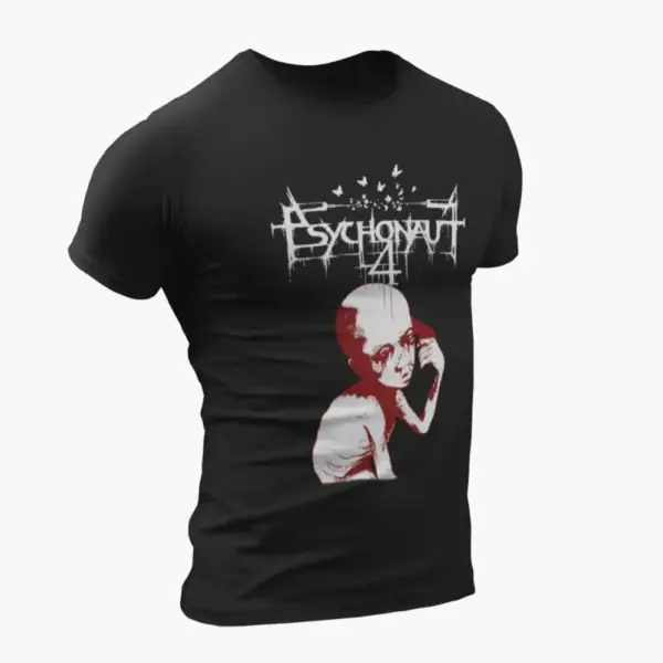 Psychonaut 4 T-Shirt, Psychonaut 4 Dipsomania Black T-Shirt, Black Metal Merchandise