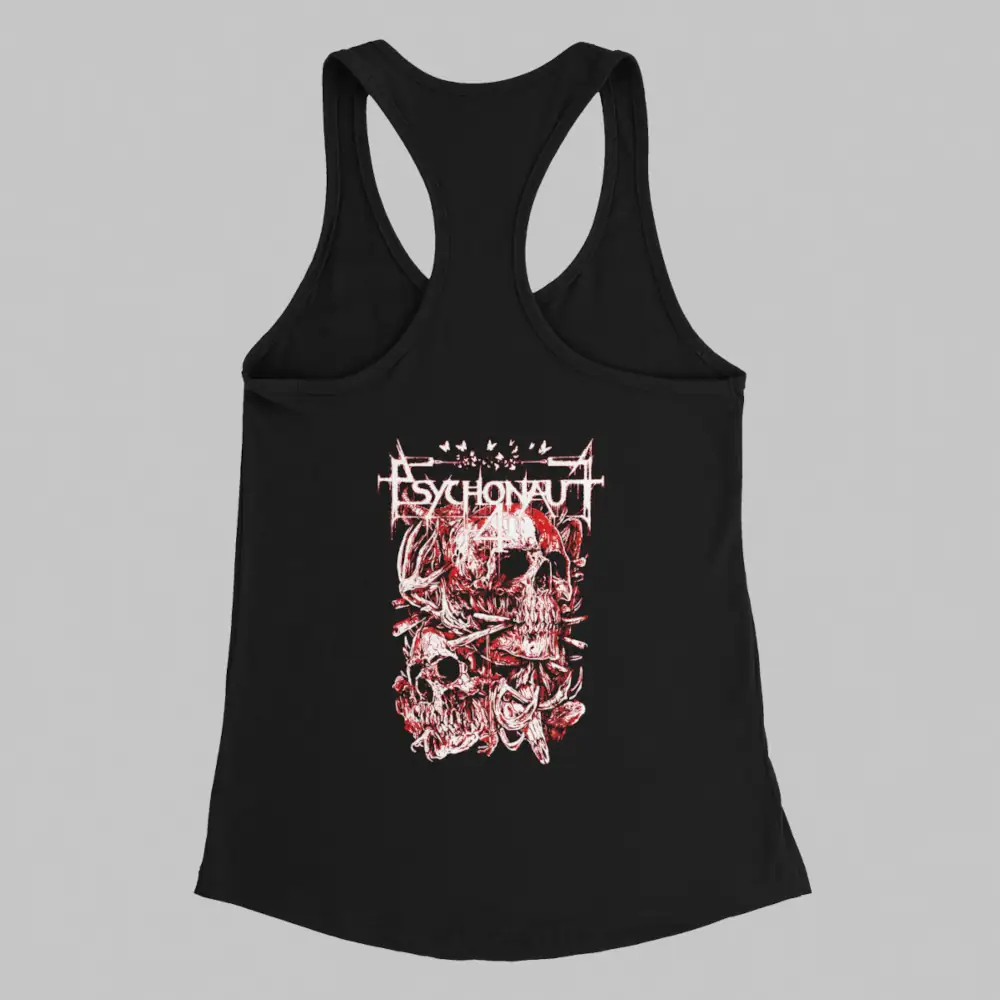 Psychonaut 4 Tank Top, Psychonaut 4 Artwork Black Athlete - Image 2