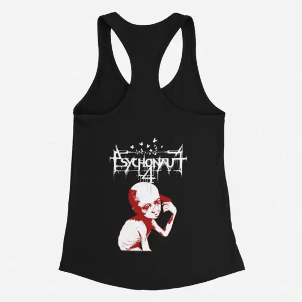 Psychonaut 4 Tank Top, Psychonaut 4 Dipsomania Black Tank Top, Black Metal Merchandise - Image 2