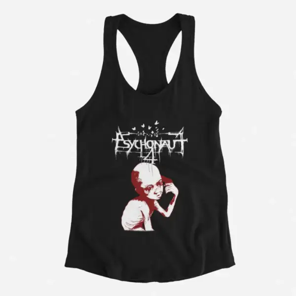 Psychonaut 4 Tank Top, Psychonaut 4 Dipsomania Black Tank Top, Black Metal Merchandise