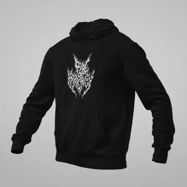 Pyre of Hypocrisy Hoodie, Pyre of Hypocrisy Logo Black Sweatshirt